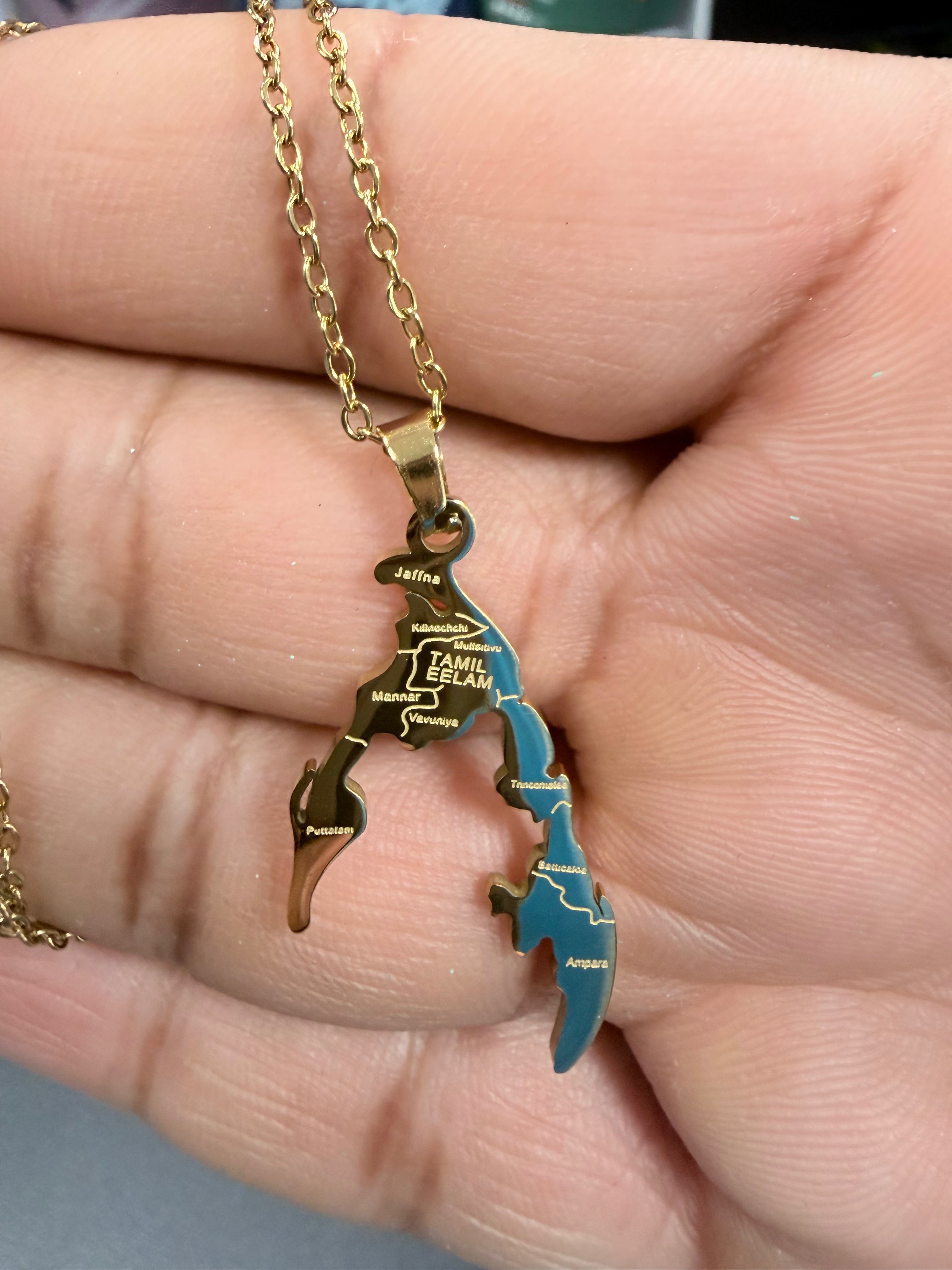 Eelam - chain and pendant ஈழம்