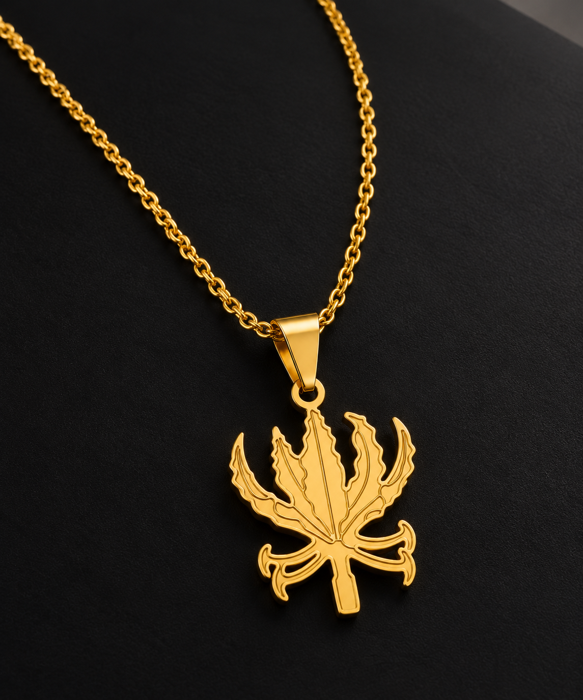 Karthigai flower pendant and chain (Gloriosa lily)கார்த்திகை பூ சங்கிலி மற்றும் pendant